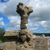 Bell Turret Masonry - Before